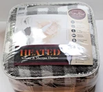 Heating Blanket Sherpa, 50"X62", Biddeford, Intertek, Steel Grey, Throw. Fixed Price $63.99.
