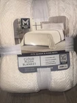 Member's Mark Oversized Cloud Touch Blanket, 106 X 94 In (vanilla). Fixed Price $29.00.