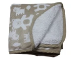 Carters Tan Brown White Bear Sherpa Fleece Minky Baby Blanket Infant Boys Rare. Fixed Price $39.56.