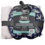 Bon Voyage Memory Foam Travel Pillow & Blanket Set Soft Plush Velvet - Gift. Fixed Price $37.79.