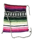 Earth Ragz Blanket Mexican Made Drawstring Crossbody Drop Bag 14" 12". Fixed Price $19.77.