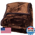 Lavish Home Faux Fur Throw Blanket Oversized 91X81 Soft Mink-style. Fixed Price $79.78.