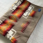 Vintage Pendleton Beaver State Wool Blanket Throw 52X72 Usa Western. Fixed Price $100.00.