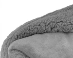Petami Waterproof Dog Blanket, Light Grey Sherpa, 60 X 40-INNEW. Fixed Price $11.00.