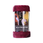 Frontier Wilderness Disco Bear Throw Blanket 50X60 New. Fixed Price $9.99.