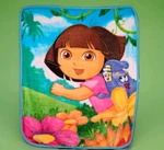 Nckelodeon Northwest Dora The Explorer Toddler Size Fleece Throw Blanket 47X40. Fixed Price $29.95.