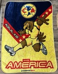 Club America Aguilas Del Hawk Liga Mx Soccer 78X55 Providencia Blanket. Fixed Price $99.99.