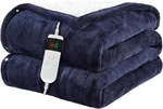 Electric Blanket Heated Throw, Soft Flannel 50"X60" Heating. Fixed Price $37.48.