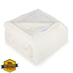 Zakapaws Waterproof Dog Blanket Cream 60X80 Sherpa Fleece. Fixed Price $87.99.