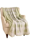 Home Reflections Reversible Rib & Plush 60X80 Printed Throw Sage. Fixed Price $29.99.