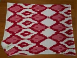 IN2GREEN Throw Blanket Red, Pink, White - New W/tags 60 X 50. Fixed Price $95.00.
