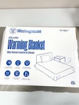 Westinghouse Electric Blanket Twin, Heated Size With 10 Heating Lev. Fixed Price $39.19.