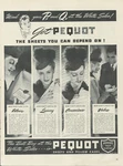 1940 Pequot Sheets Pillow Cases Home Luxury Bedding Sale Print Ad. Fixed Price $9.77.
