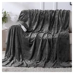 Heated Blanket Electric Full Size 72''X84'', Double-layer Flannel Hea.... Fixed Price $47.17.