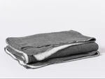 Coyuchi Cozy Cotton King Organic Blanket Charcoal Nwt $498. Fixed Price $299.95.