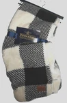 Pendleton Sherpa Fleece Reversible Blanket Throw - Black Plaid 50 X 70. Fixed Price $89.95.