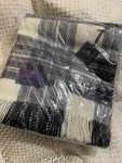 Nwt Prince Of Scots Highland Tweed Pure Wool Throw Blanket Grey 59 X72 $225. Fixed Price $94.99.