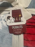 Snoopy Peanuts Light Blue Xmas Berkshire Velvet Plush Twin Blanket 60IN 90IN. Fixed Price $29.99.