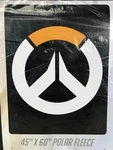 Blizzard Overwatch Game Logo 45" X 60" Fleece Blanket Throw. Fixed Price $34.95.