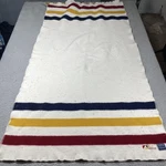 Faribault Woolen Mill Blanket Non-standard Cotton Multicolor Stripe Usa. Fixed Price $55.24.