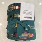 Kringle Express 60X80 Nutcracker Holiday Throw Blanket Printed Border New. Fixed Price $34.99.