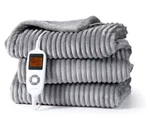 Caromio Heated Blanket Heating Level 1-10 Auto Off Machine Washable 50 X60. Fixed Price $60.21.