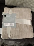 Wayland Square Mink Sherpa Throw Blanket Set W/ Pillow - Soft 50X60IN. Fixed Price $24.99.