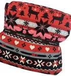 Nwt Vera Bradley Blanket Throw Nordic Stripe Red Faux Down Quilted 55 72. Fixed Price $64.99.
