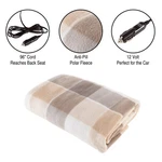 Stalwart 12V Electric Car Blanket Heated Polar Fleece Travel Throw 59 X 43. Fixed Price $23.00.