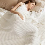 Bedsure 100 Cotton Twin Xl Blanket For Spring Summer Soft Waffle Weave. Fixed Price $56.57.