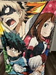 Hero Academy Flannel Blanket Soft Warm Plush Fleece 60*40''. Fixed Price $23.00.