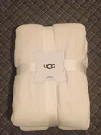 Ugg - Novah King Blanket Snow White 110" X 96" New With Tags. Fixed Price $119.99.