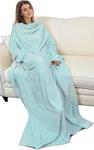 Catalonia Wearable Blanket With Sleeves And Pocket, Cozy Soft Fleece Mink Micro. Fixed Price $39.81.