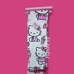 Hello Kitty White Strawberry & Milk Plush Throw Blanket. Fixed Price $35.00.