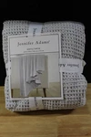 Jennifer Adams Cotton Waffle THROW-60X70-SILVER-NEW-1796261. Fixed Price $16.99.