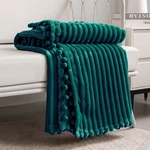 Dissa Fleece Blanket Queen Size 90X90, Green - Soft, Plush, Fluffy, Fuzzy, .... Fixed Price $51.63.