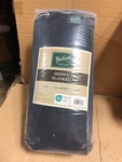 Woolrich Sherpa Blanket - Full/queen Black Green Label Collection Nwt. Fixed Price $49.99.