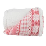 Reversible Fleece Blanket 50X60-INCH Machine-washable Sherpa Throw With Sno.... Fixed Price $29.60.