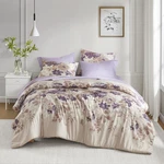 Madison Park Essentials Queen Comforter Set Sheets Floral Bed In Bag. Fixed Price $92.42.