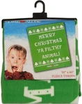 Home Alone Kevin Mccallister Merry Christmas Filthy Animal Fleece Blanket Neca. Fixed Price $39.99.