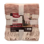 Better Homes And Gardens Fringe Throw 100% Acrylic 50X60 Red Americana. Fixed Price $14.00.