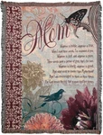 Loomsoft Tapestry Mom Poem Fringe Edge Throw Blanket Dicksons 100% Cotton. Fixed Price $49.99.