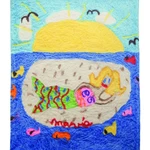 Manual Mermaid Soft Fleece Baby Blanket New 30X40 Toddler Girls Pink Throw Bed. Fixed Price $20.00.
