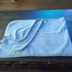 Brookstone Nap 2 Ply Throw Travel Blanket Light Blue 38 X 58. Fixed Price $75.00.