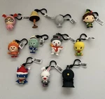 Monogram Warner Brothers Christmas Bag Clips. Fixed Price $5.00.