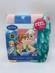 Disney Frozen Silky Soft Throw Blanket Elsa Anna 40X50 Plush Kids Nwt. Fixed Price $16.11.