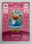 176 Animal Crossing Sprinkle 2016 Series Authentic Ninetendo Amiibo Card. Fixed Price $22.00.