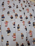 Vintage Ralph Lauren Polo Bear Blue Striped Comforter Blanket Twin 63 X 86. Fixed Price $93.75.