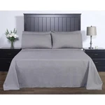 Charisma Full, Piece Sheet Set 100% Polyester, Grey HERRINGBONE/1604580. Fixed Price $27.00.