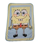 Spongebob Soft Silky Fleece Throw 30"X44" Kids Nickelodeon Blanket. Fixed Price $19.95.